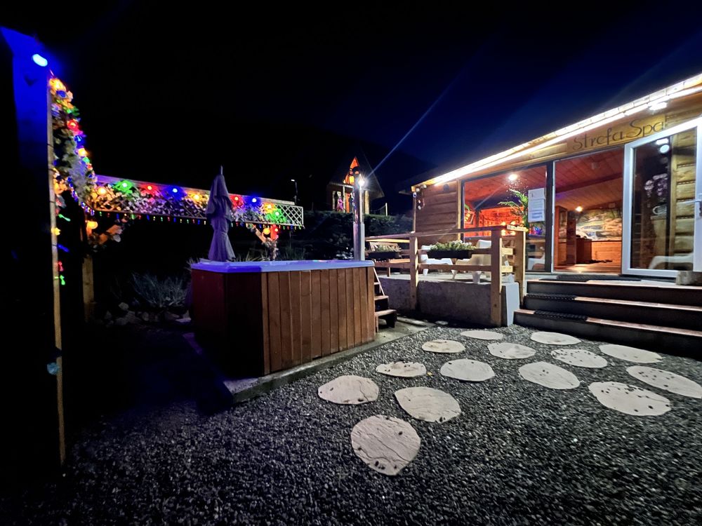Góry dzieci atrakcje jacuzzi balia sauna grill domek plac zabaw basen