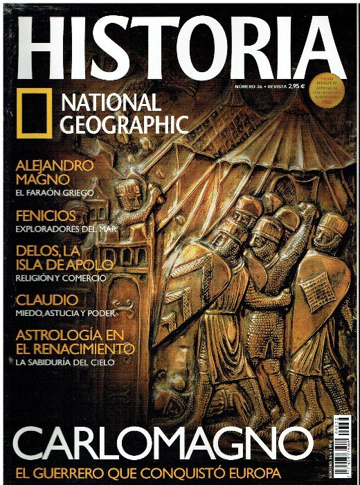 7454 - Historia - Revista Historia da National Geographic 4 ( Várias )