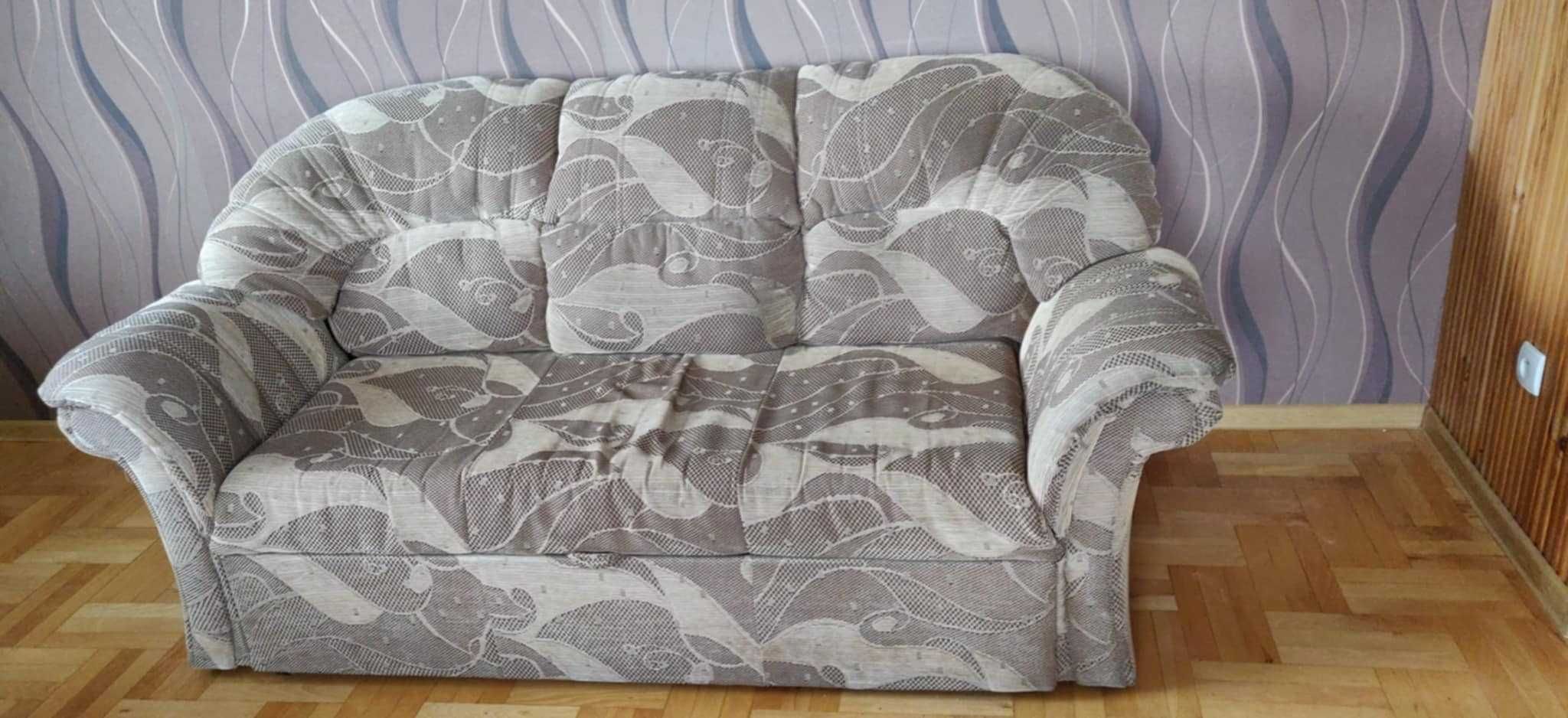 Meble wypoczynkowe sofa fotel z funkcją spania