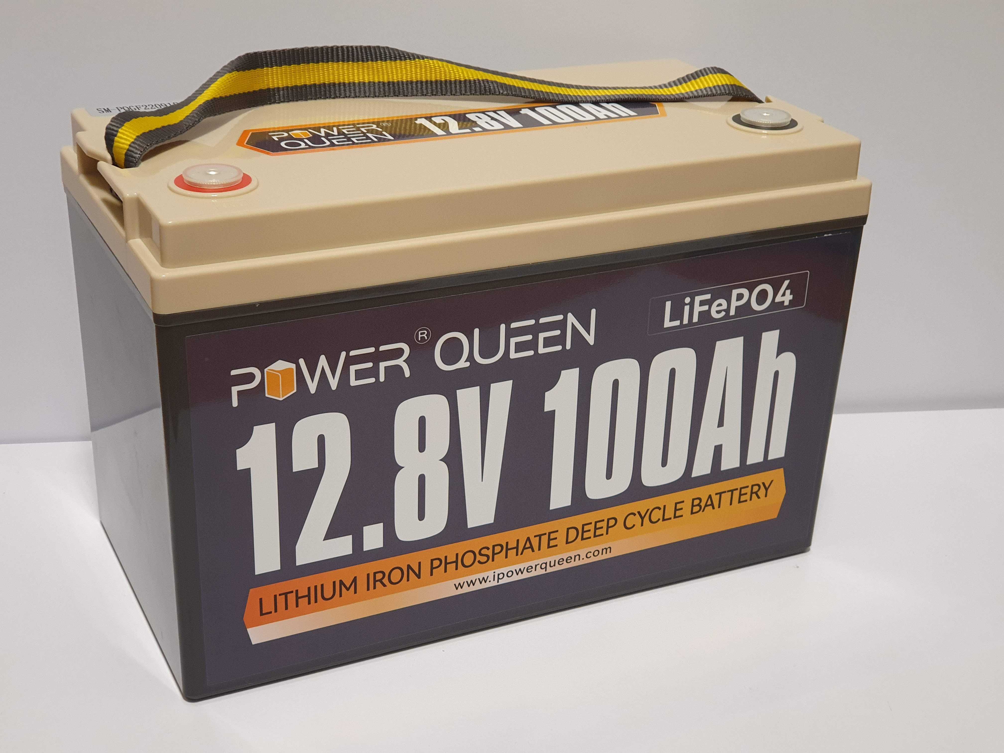 Якісний LiFePO4 акумулятор Power Queen 12В 100А Mini НОВИЙ EVE США