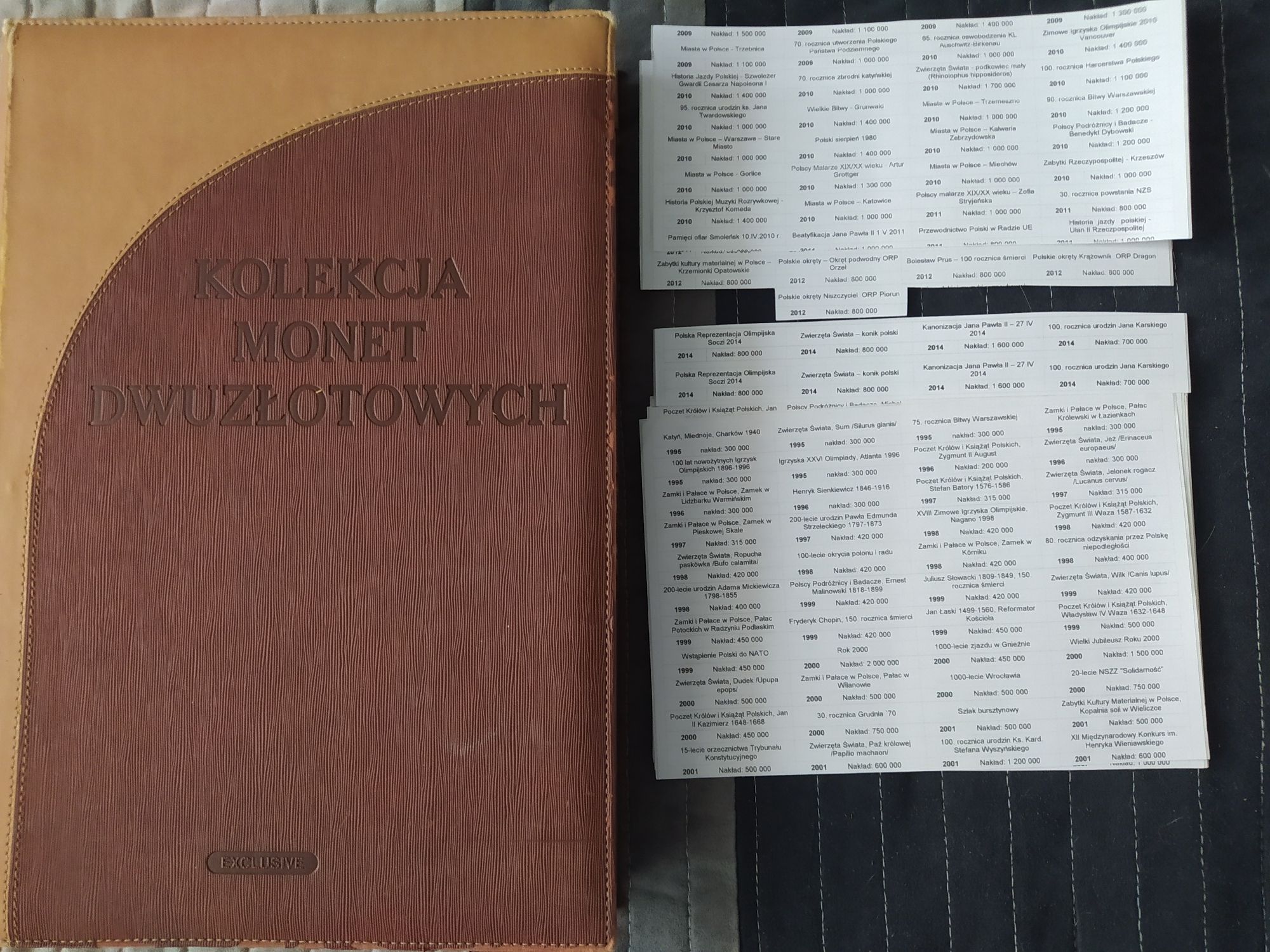 Album na monety dwuzłotowe