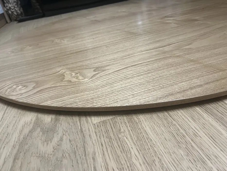 Okragły blat drewniany DĄB 120 cm