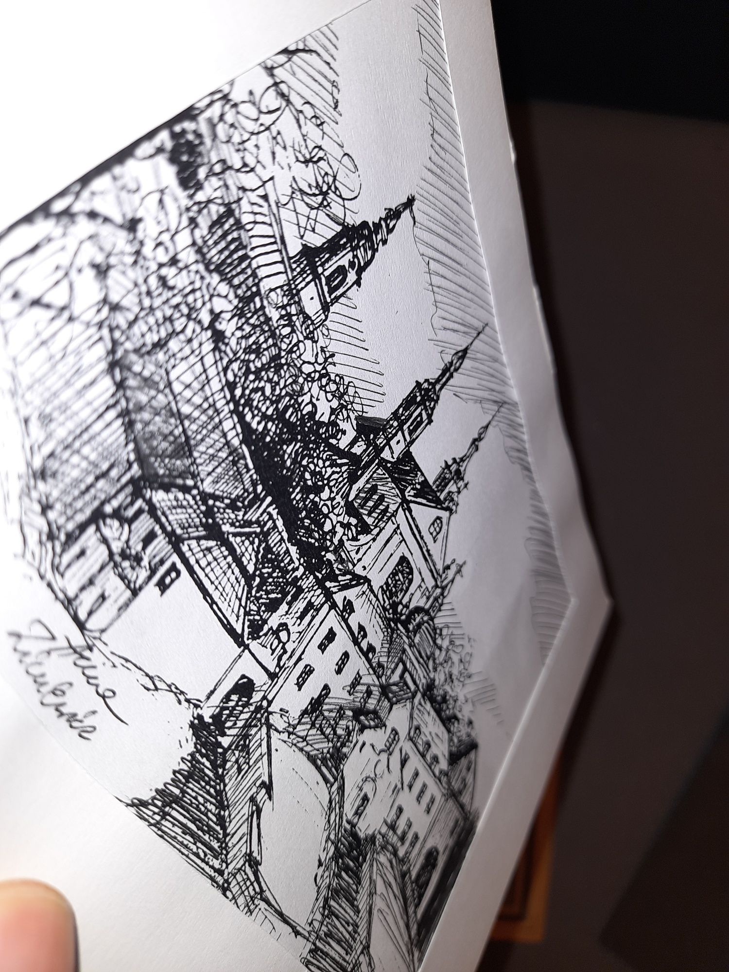 Grafika panorama miasta