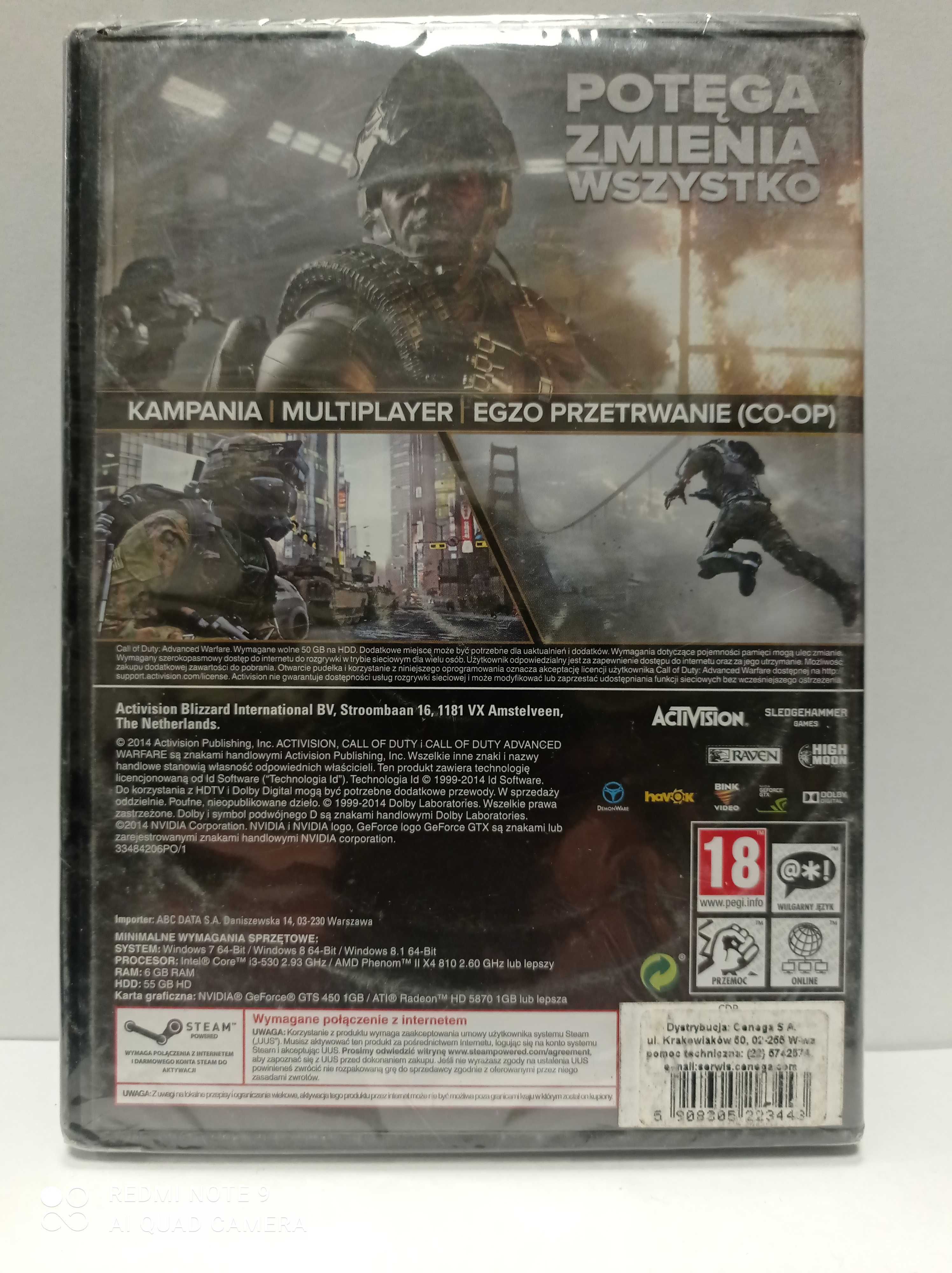Call Of Duty Advanced Warfare  gra na PC