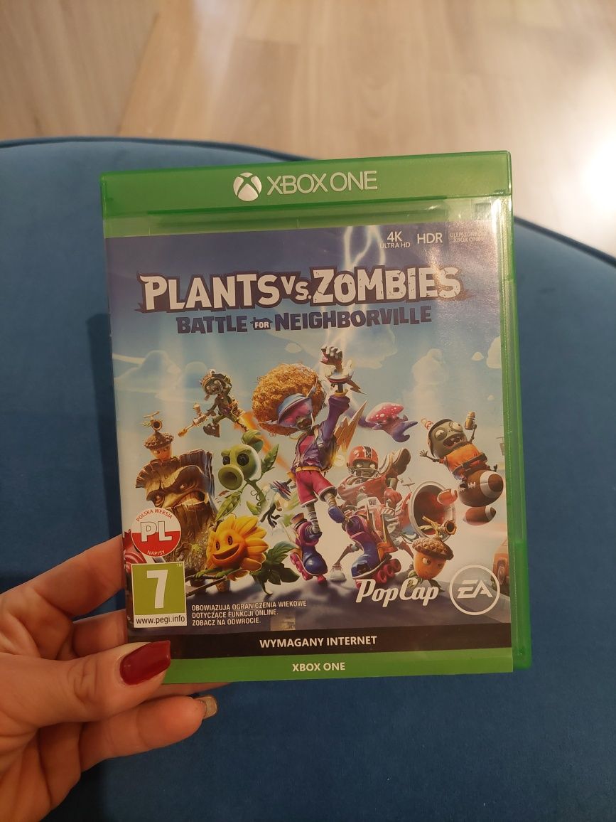Gra dla dzieci na Xbox stan idealny PlantsVsZombies