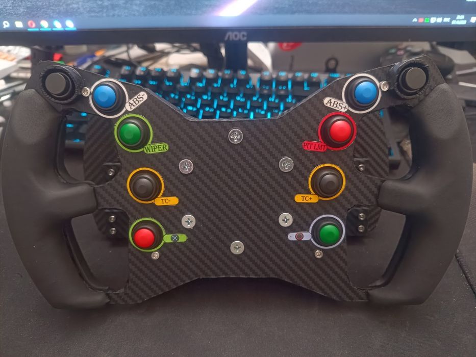 Кастомный штурвал для базы Thrustmaster T300 T500