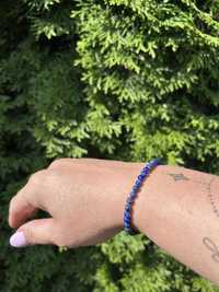 Bransoletka z kamienia naturalnego - Lapis Lazuli - STONE CARE™