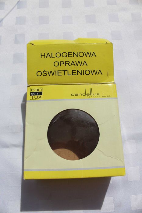 Oczko Lampa Sufitowa Hermetyczna Candellux SH-06 MR16 CH Chrom IP65