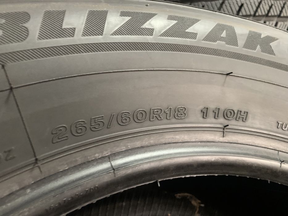 Комплект зимніх шин 265/60/18 110Н Bridgestone BLIZZAK LM-80 evo