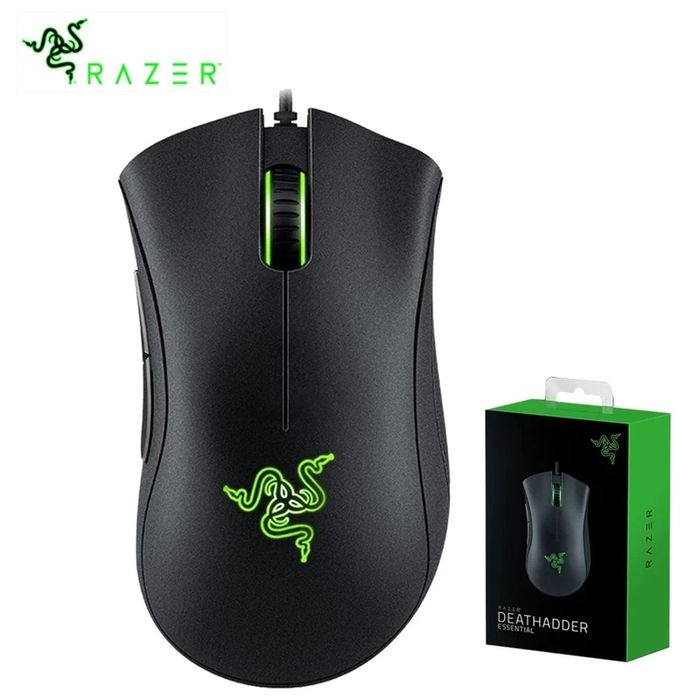 Мишка ігрова RAZER  DeathAdder Essential USB Black 6400DPI