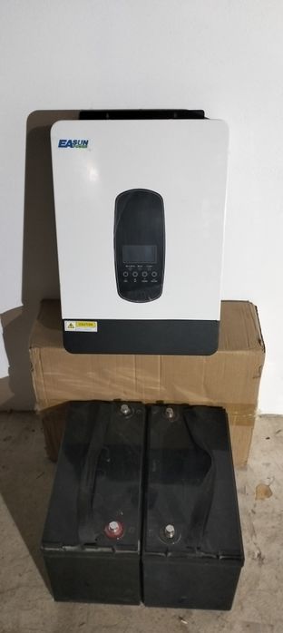 Інвертор 4,2kw + акумулятори 12V 2шт.