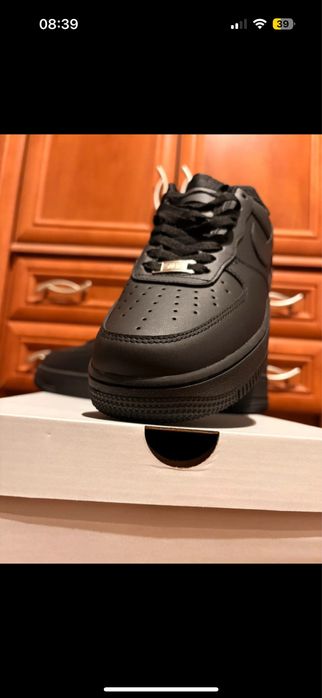 Nike air force 1 czarne 43