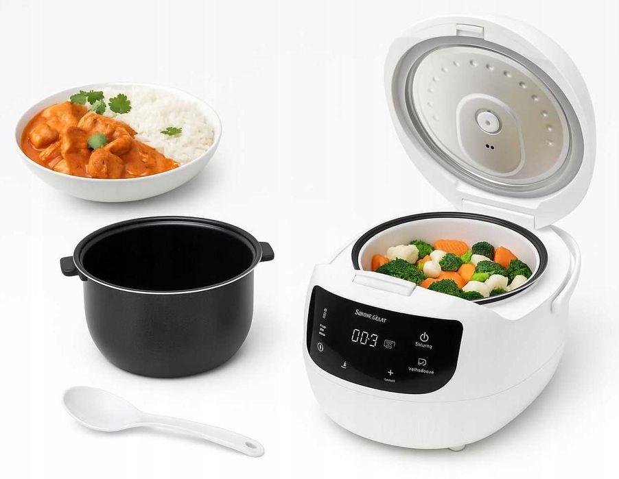 Cyfrowe urządzenie do gotowania ryżu do ryżu Silvercrest