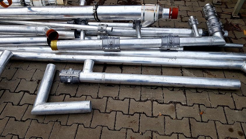 Rury rura aluminiowe średnica 100 grubość ścianek 2mm 89zł/m