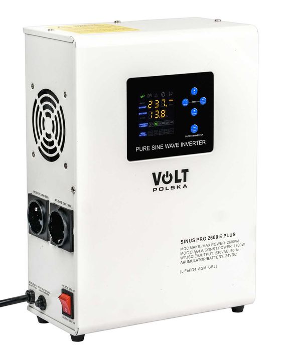 Інвертор Volt Polska SINUS PRO 2600E 24V 2600W 3SPM26024M