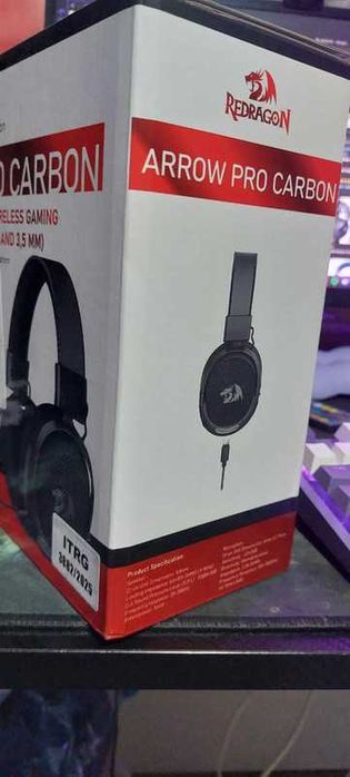 Słuchawki Redragon H858 Arrow Pro Carbon (Bluetooth)