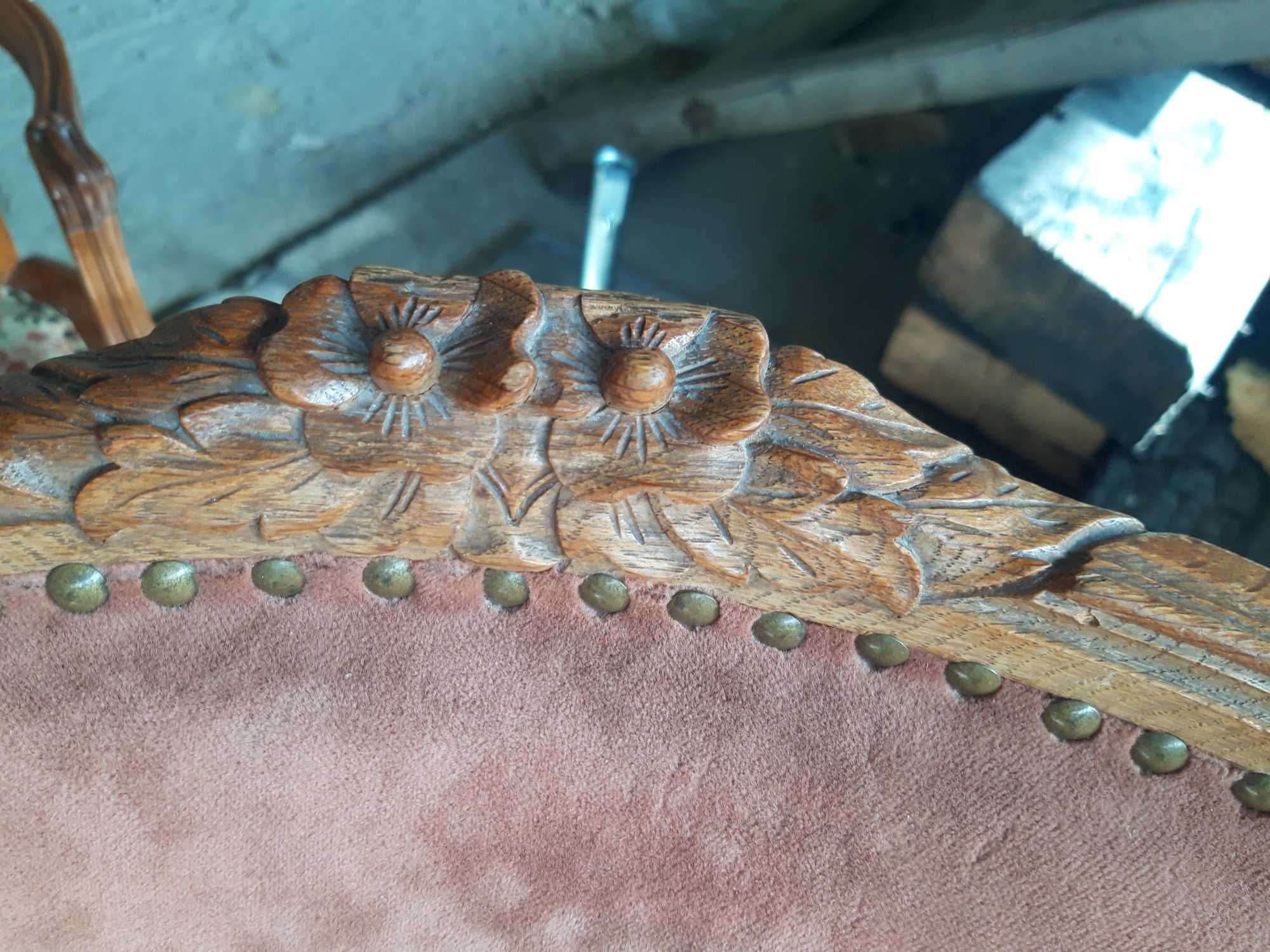 Piękne fotele ludwikowskie cena za 3 sztuki okazja