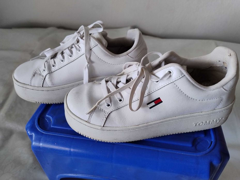 Adidasy 38 Tommy Hilfiger Jeans sportowe na podwyższeniu -czytaj opis!