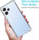 Etui do Xiaomi Redmi 12 4G + 2 szkła w zestawie przezroczysty XunyLyee