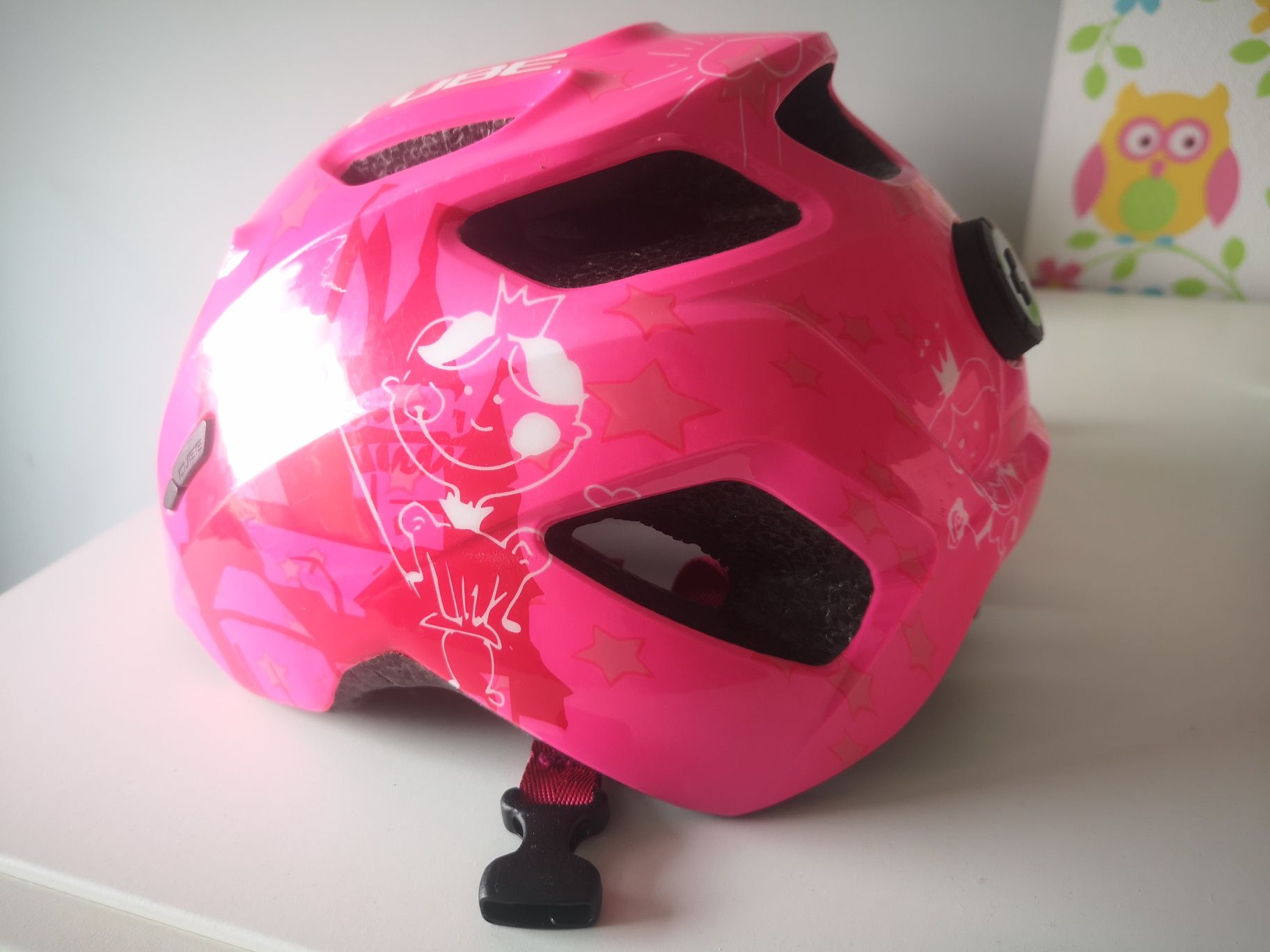 Kask rowerowy dla dziewczynek Cube Fink Junior - rozmiar XS (46-51 cm)