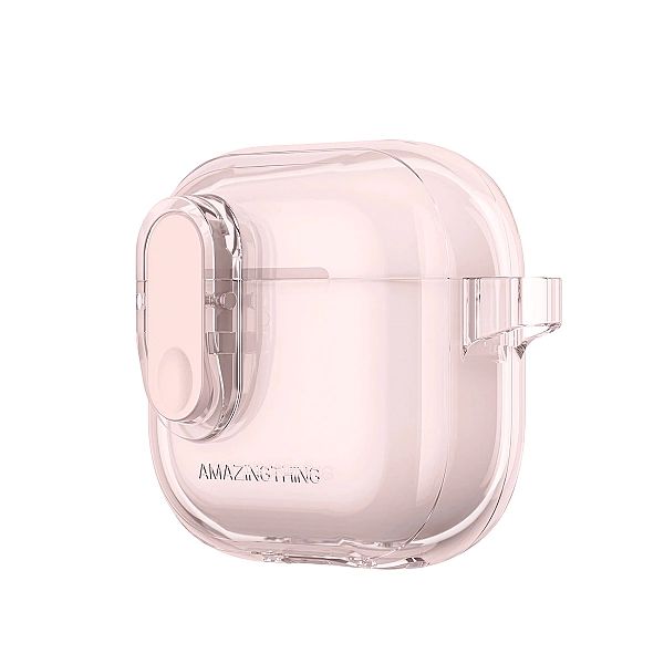 Etui AMAZINGTHING Minimal Case do AirPods 4 - różowe