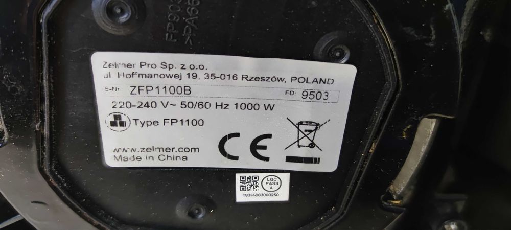 Robot planetarny ZFP1100B na części