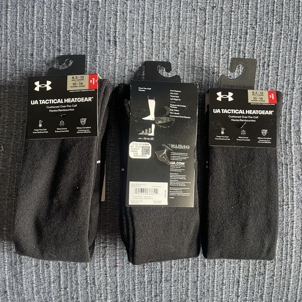Шкарпетки тактичні UNDER ARMOUR Tactical HEATGEAR