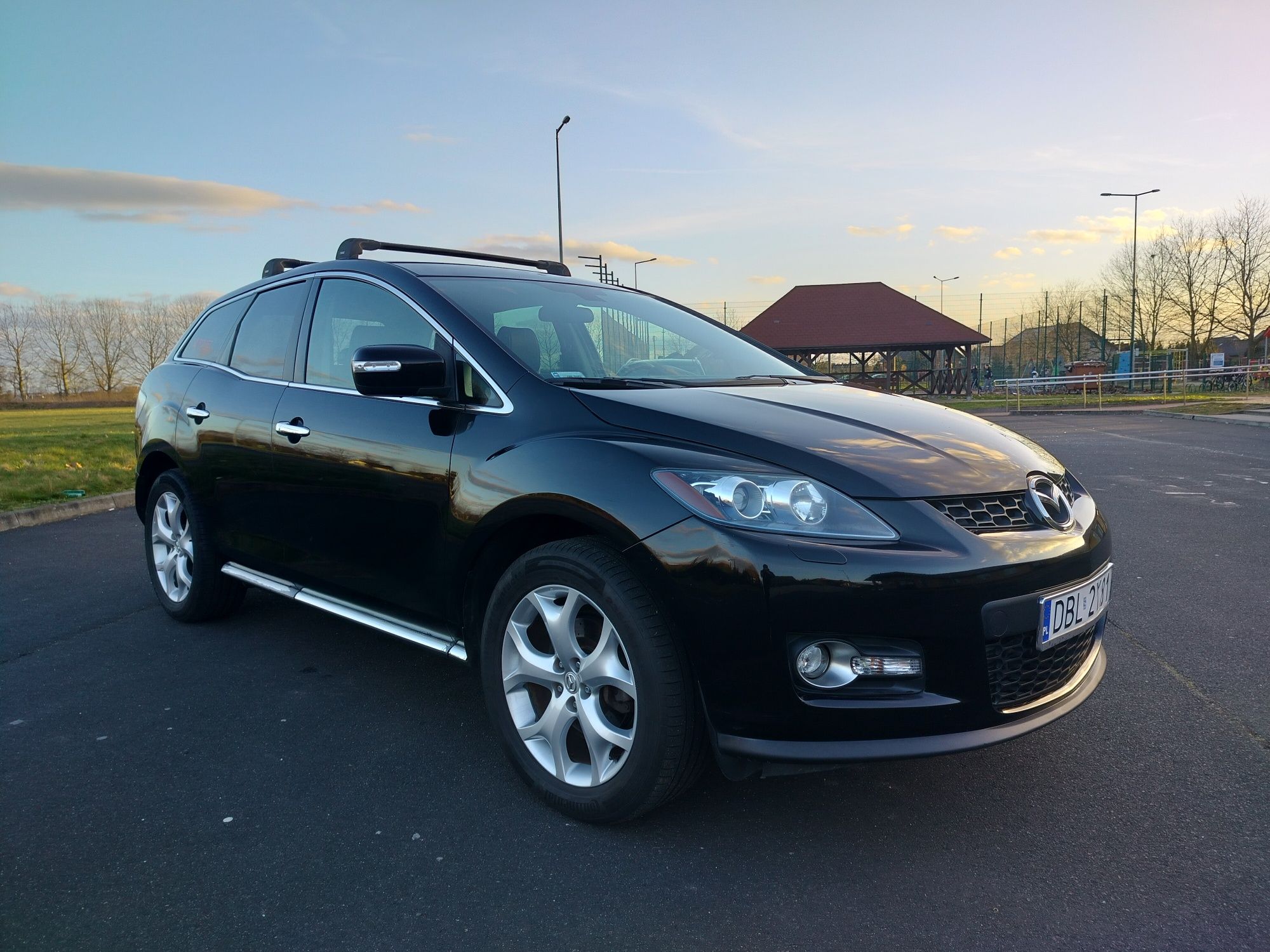 Mazda CX 7 2007r.  2.3i 240km+ opony zimowe + bagażnik Thule