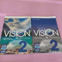 J.angielski podręcznik i ćwiczenia Vision kl. 1 komplet