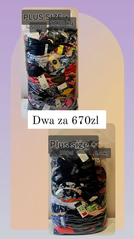 Odziez damska pakiett