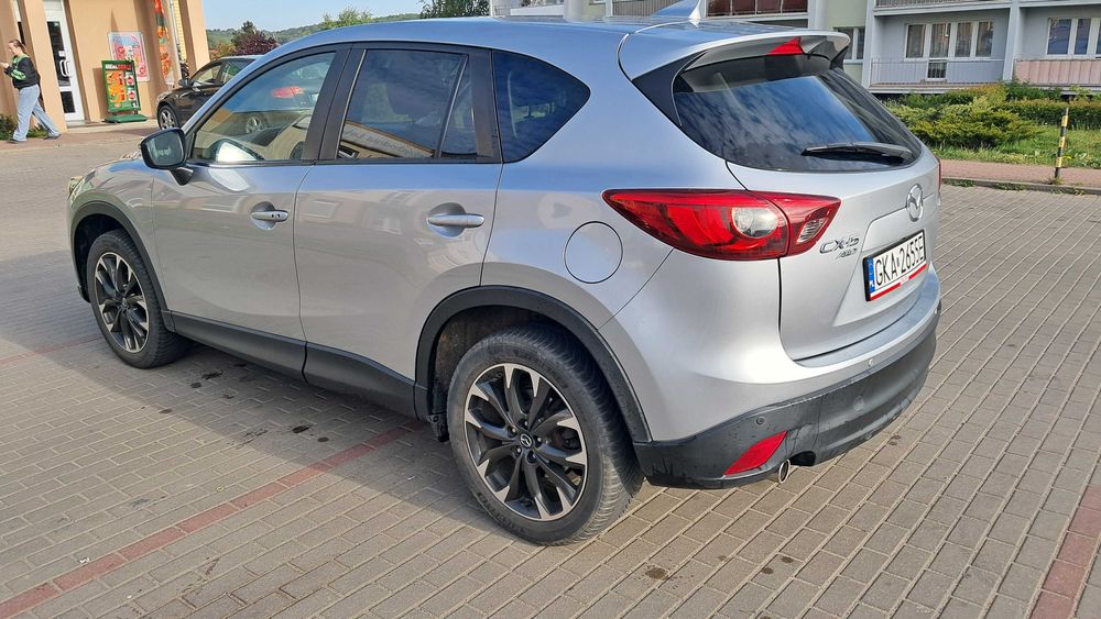 Mazda CX-5 2.2 AWD Sports-Line bogata wersja, niski przebieg, zadbana