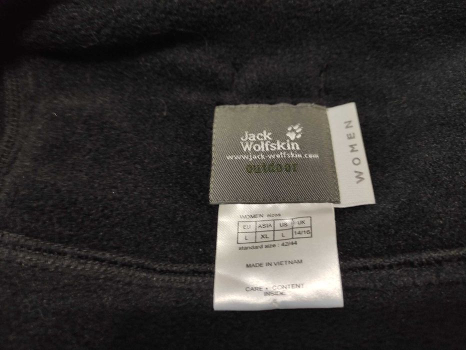 Damski polar bluza polarowa trekkingowa Jack Wolfskin Nanuk L jak new