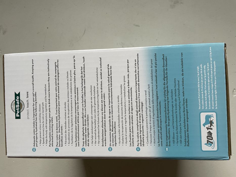 Pet Safe Fontanna poidełko dla kota/ psa stal nierdzewna nowa