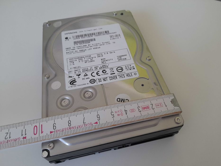 Dysk twardy HITACHI Sata 3,0 Apple HDD 2TB 3.5 inch