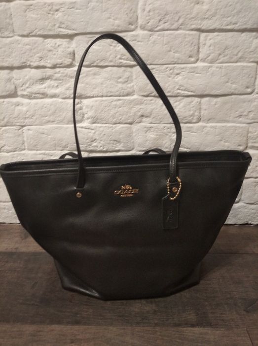 Шкіряна сумка coach