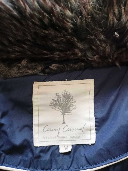 Kurtka bardzo ciepła granatowa rozmiar M