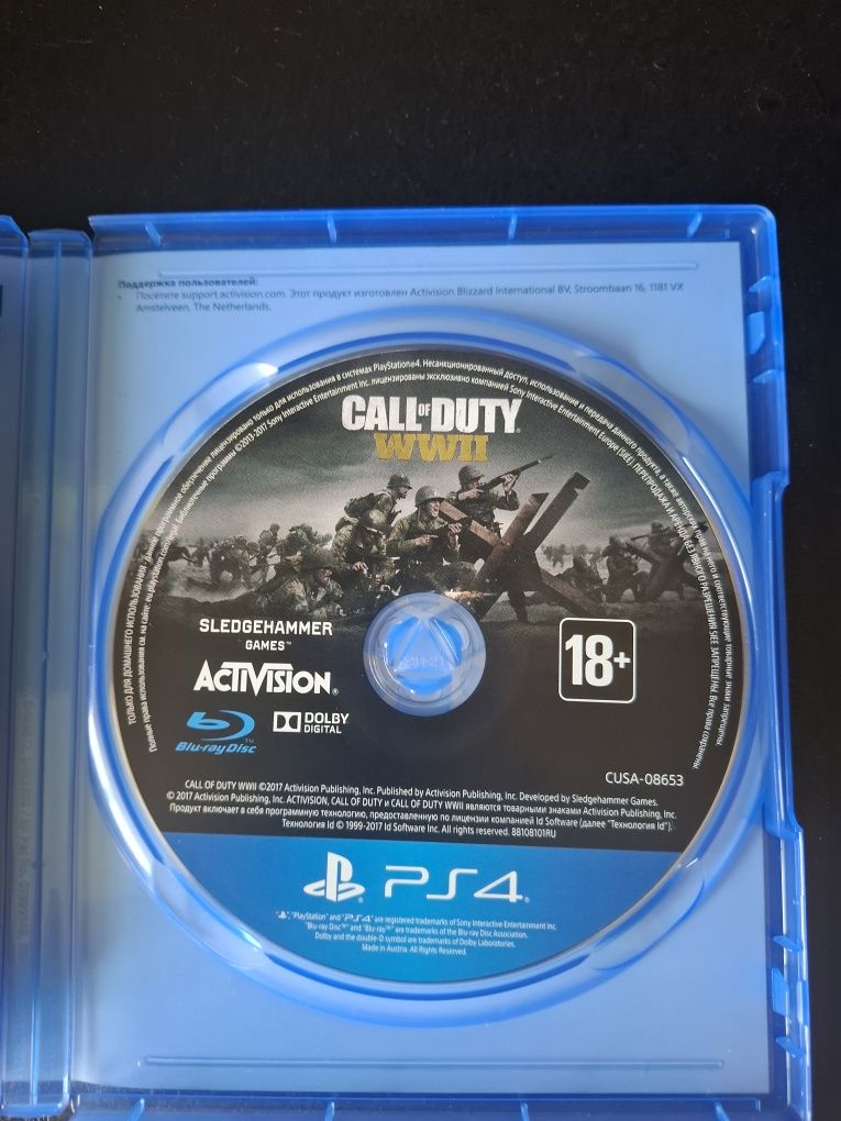 Ігровий диск на Ps4.