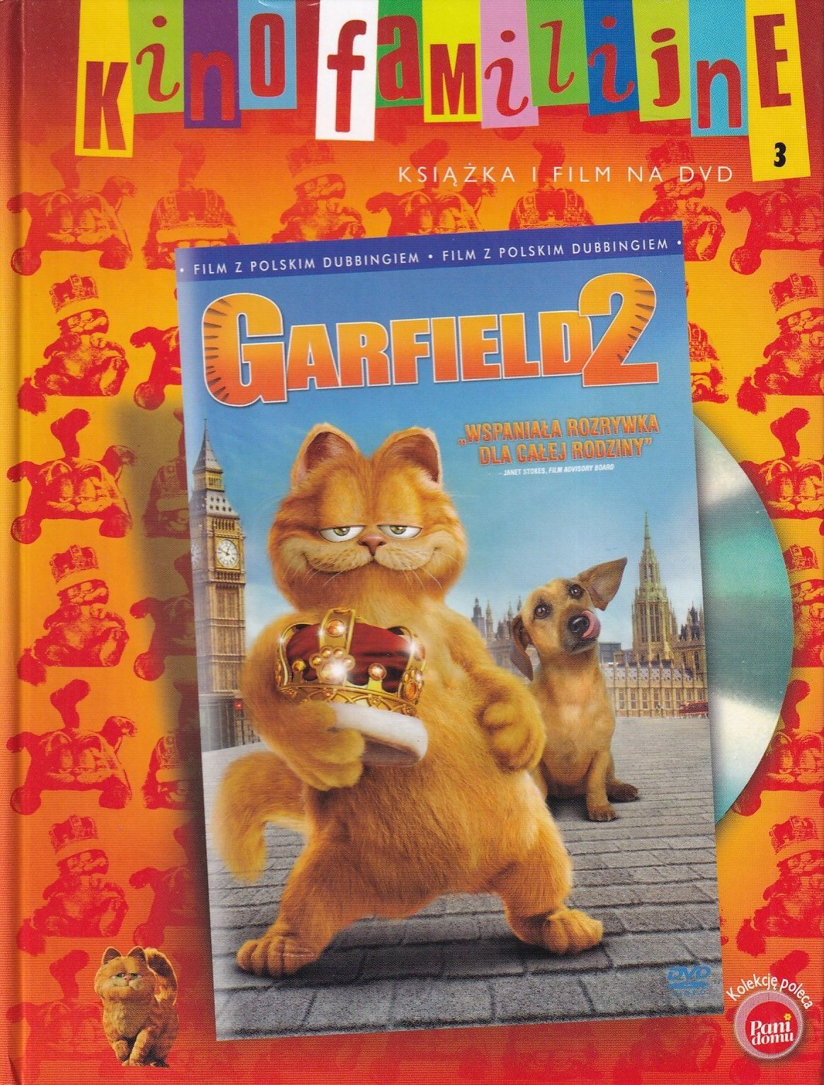 Film Garfield 2 Płyta Dvd+Książka