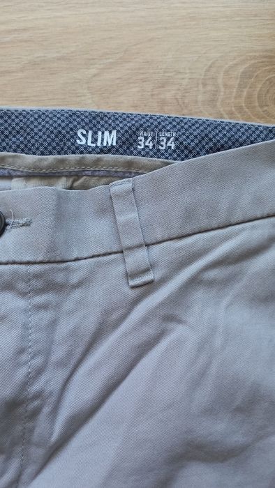 Spodnie męskie slim F&F 34/34