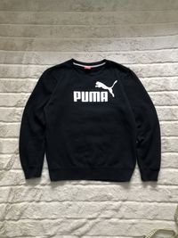 Свитшот PUMA (M) Vintage SportLifestyle мужской кофта на флисе черный