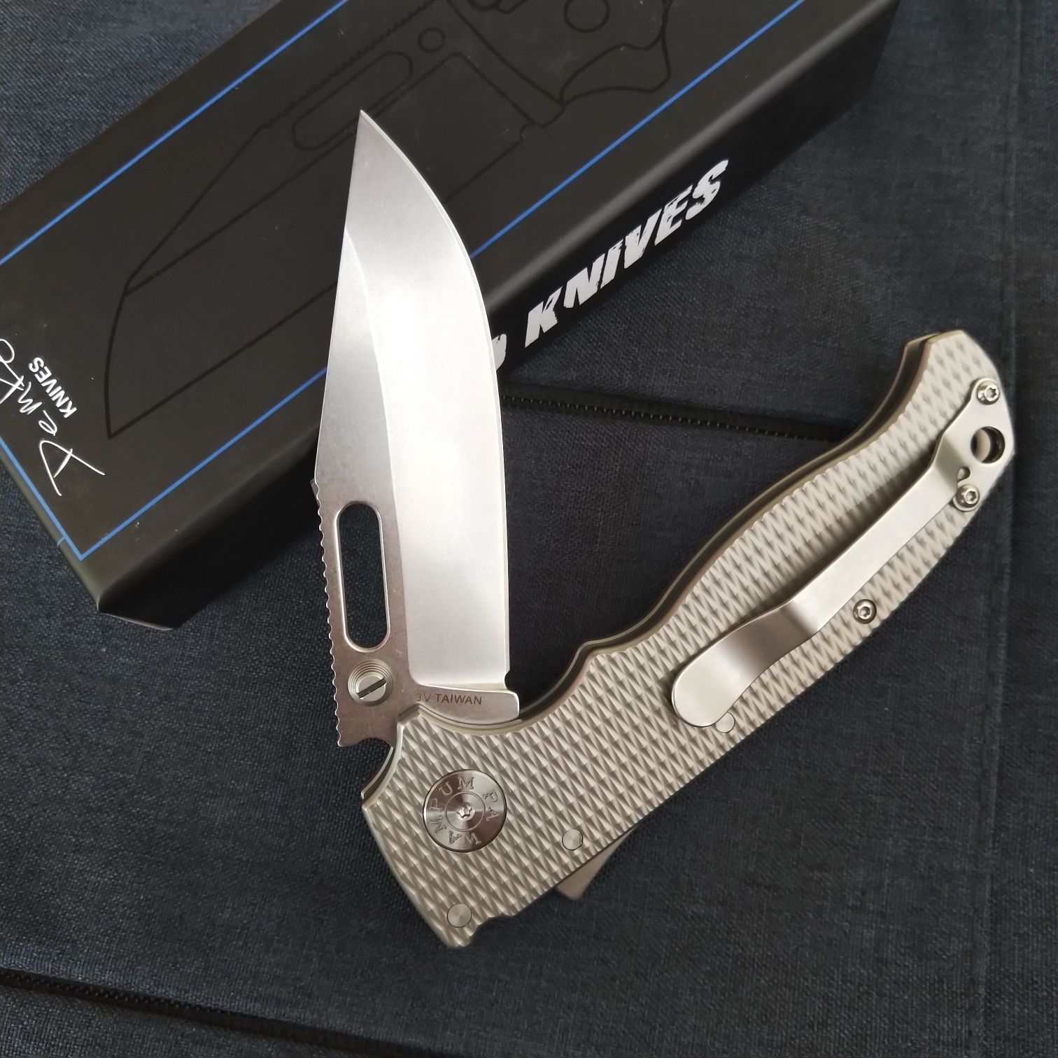 Нож Demko Knives AD20S Titanium