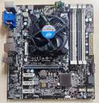 Материнська плата ECS B85H3-M4 V2.0 (s1150, B85, DDR3) + CPU