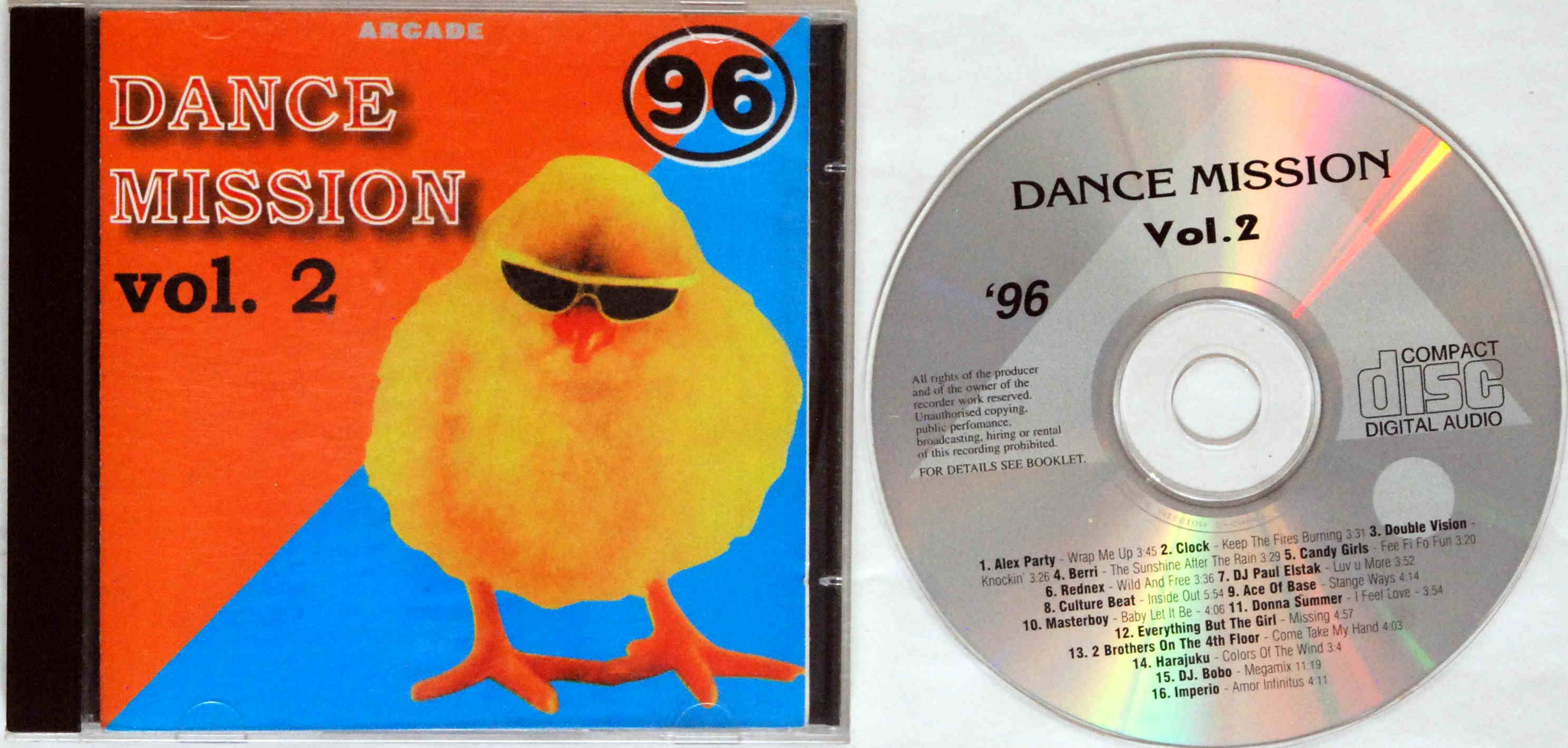 (CD) VA - Dance Mission 96 Vol. 2 - Unofficial Release