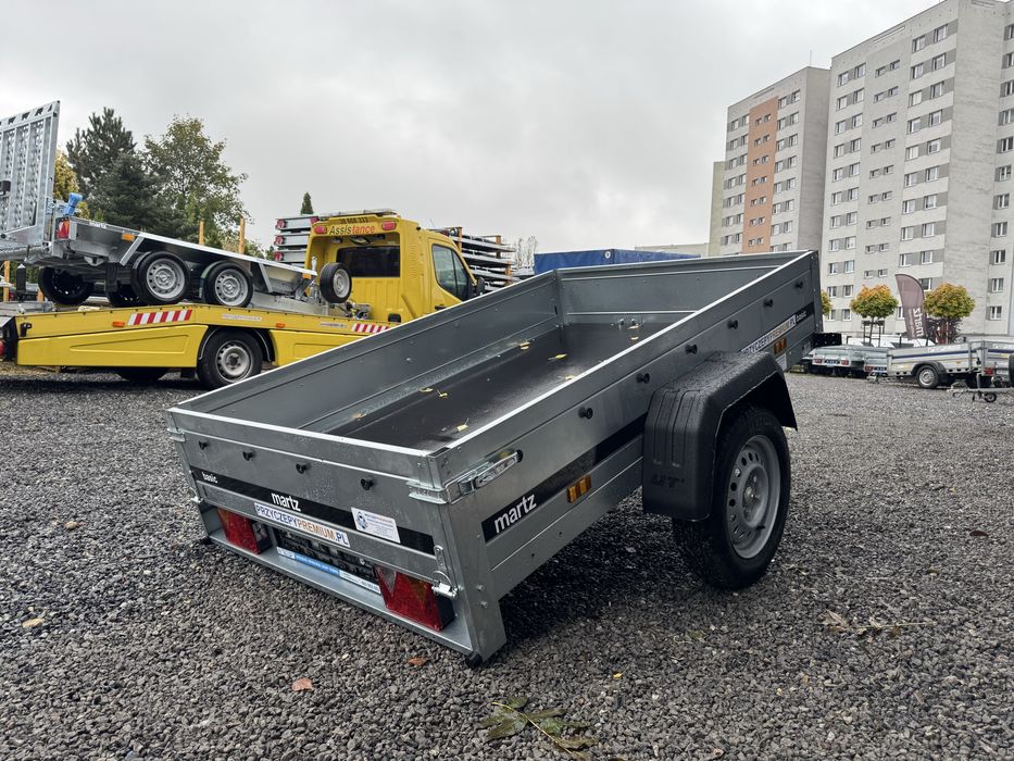 Przyczepa MARTZ KIPP 201x126 Nowa Uchylana pod QUADa, kosiarkę