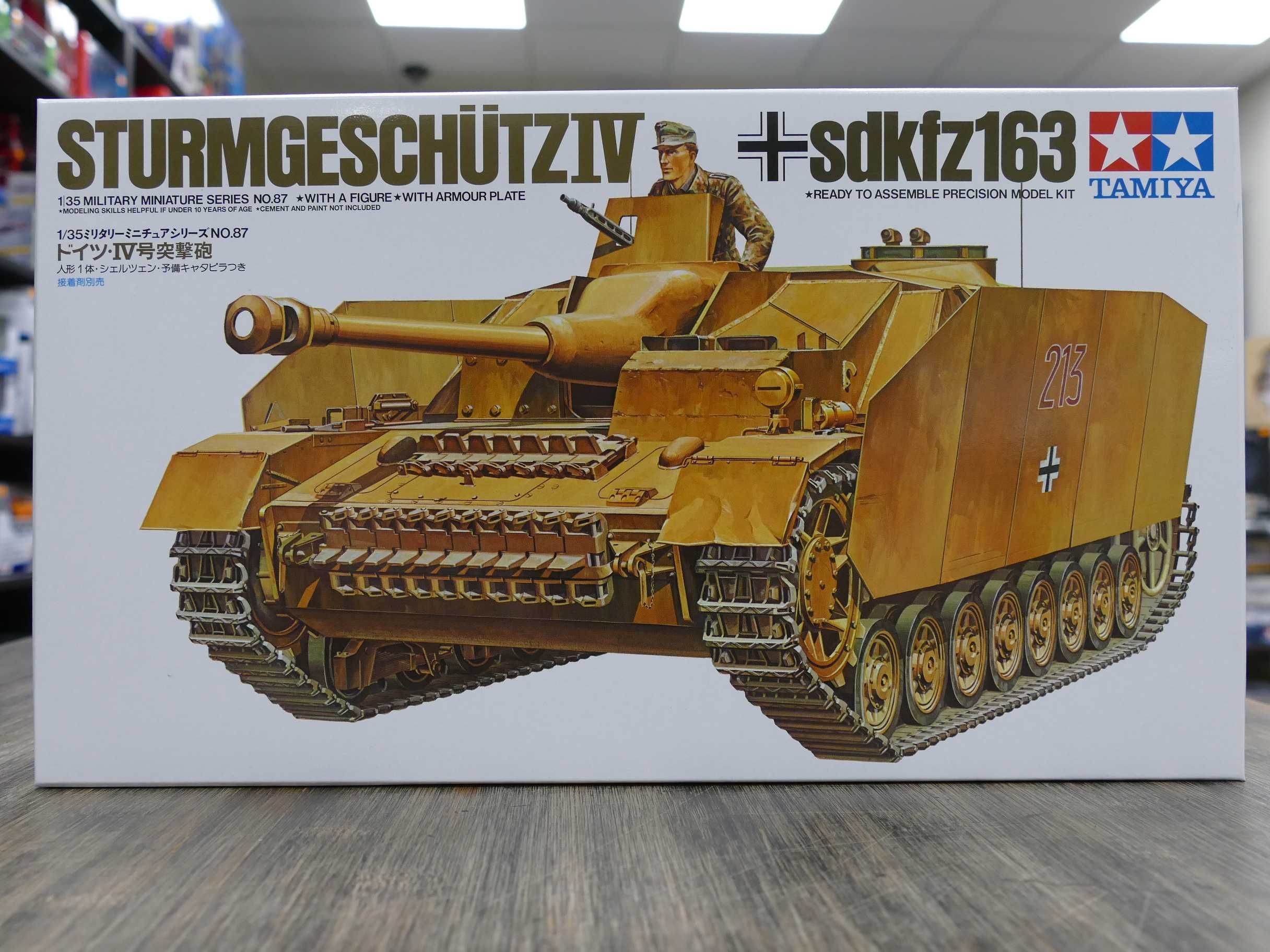 Nowy Tamiya Nr. 35087 Sturmgeschütz IV sdkfz163 1:35 Wrocław