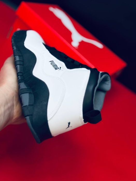 Зимние кожаные кросовки Пума / зимові кросівки Puma / крсавки Пума