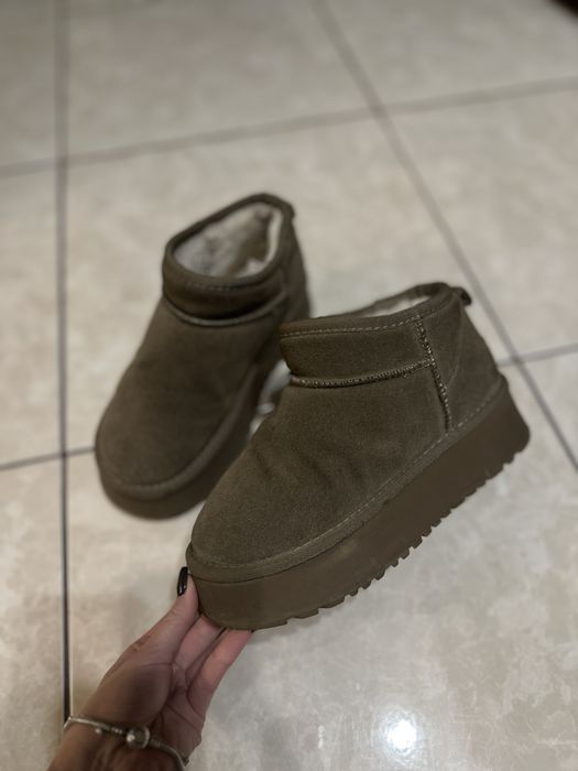 Угги ugg mini бежеві уггі