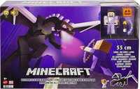 Minecraft Potężny Smok Kresu (ok 55 cm) + figurka Steve’a