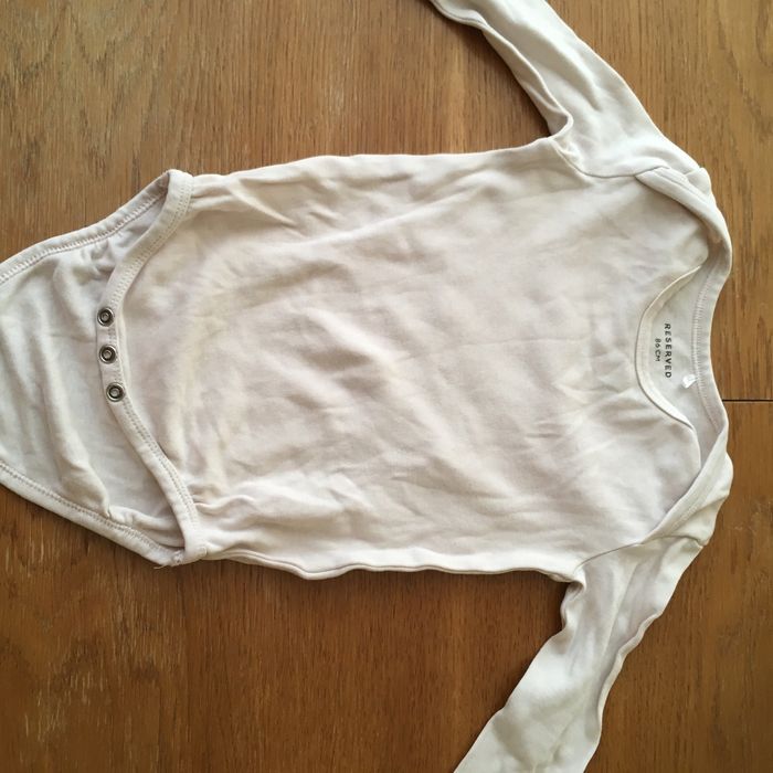 Body z długim rękawkiem rozmiar 86 - zestaw