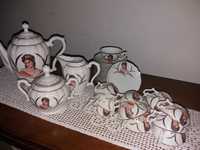 Serviço de café/chá em porcelana